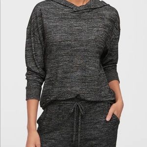Gap Softspun Soft Hoodie Charcoal Grey